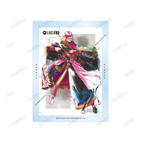 『#コンパス 戦闘摂理解析システム』ルチアーノ Ani-Art aqua label A6アクリルパネル